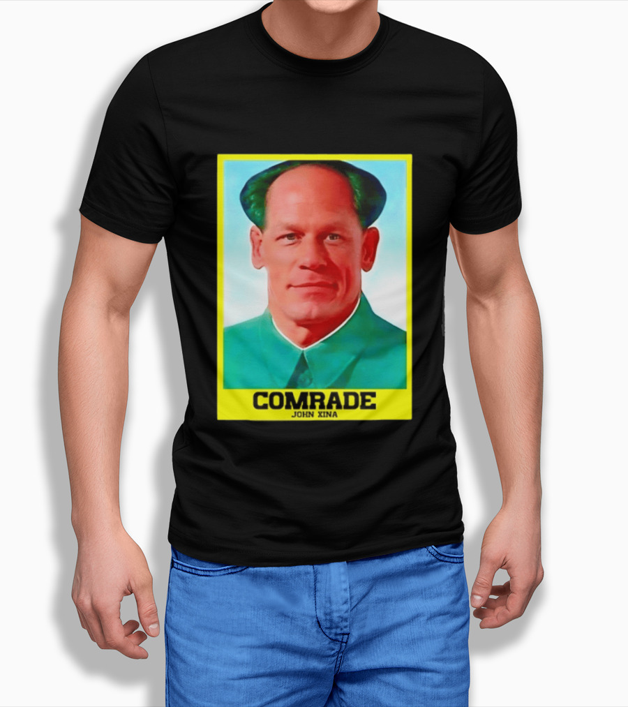 Comrade John Xina Meme Mao Zedong Parody Image T-Shirt