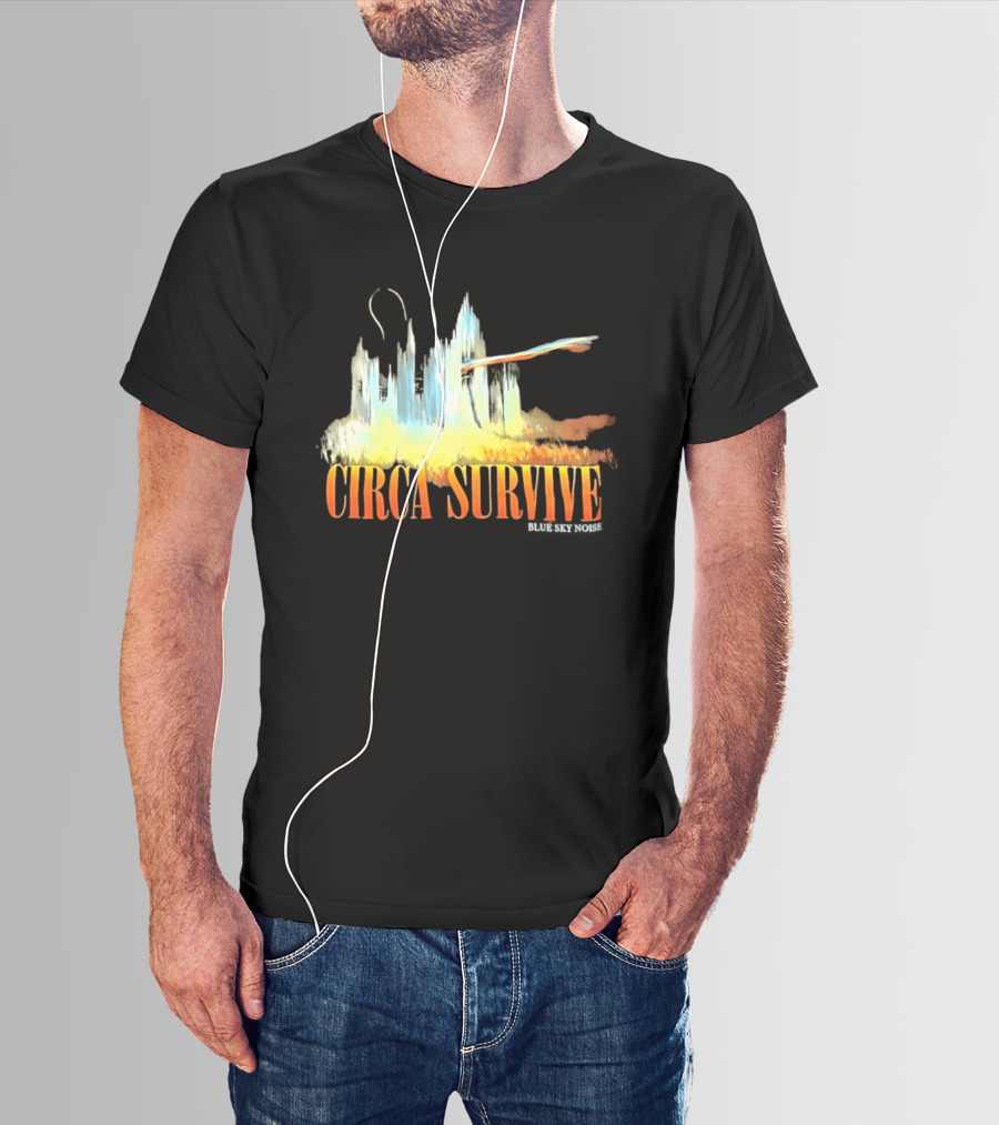 Circa Survive Blue Sky Noise Album T-Shirt