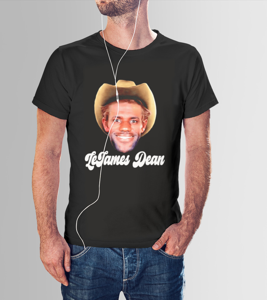 LeBron James LeJames Dean Cowboy Hat T-Shirt