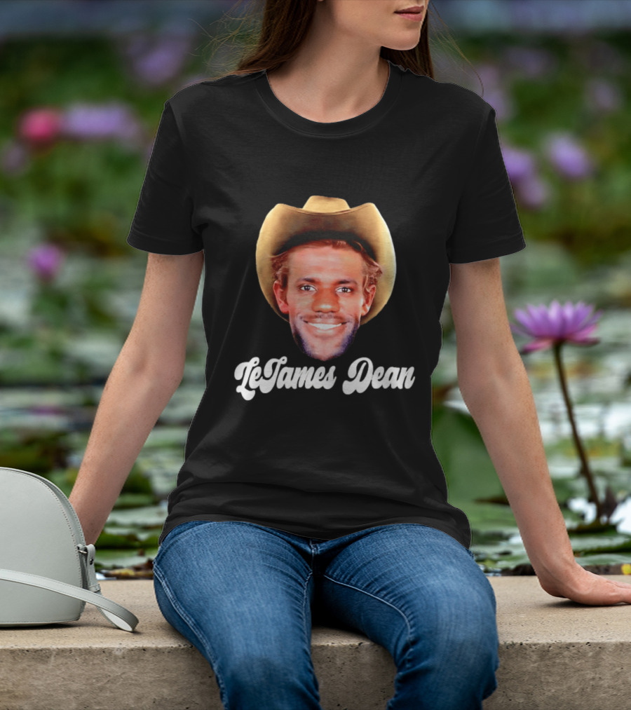 LeBron James LeJames Dean Cowboy Hat T-Shirt