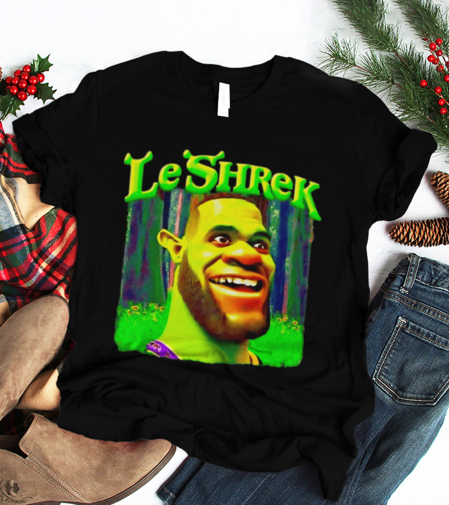 LeShrek LeBron James Philadelphia 76ers Basketball T-Shirt