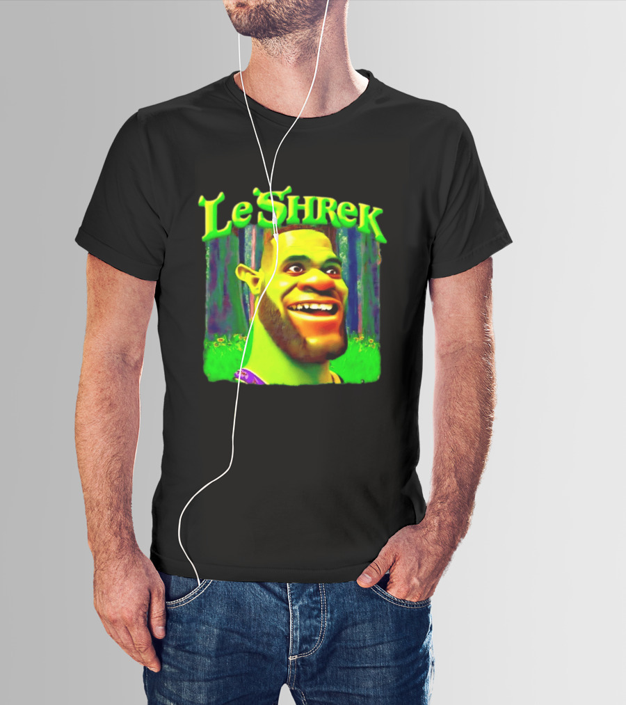 LeShrek LeBron James Philadelphia 76ers Basketball T-Shirt
