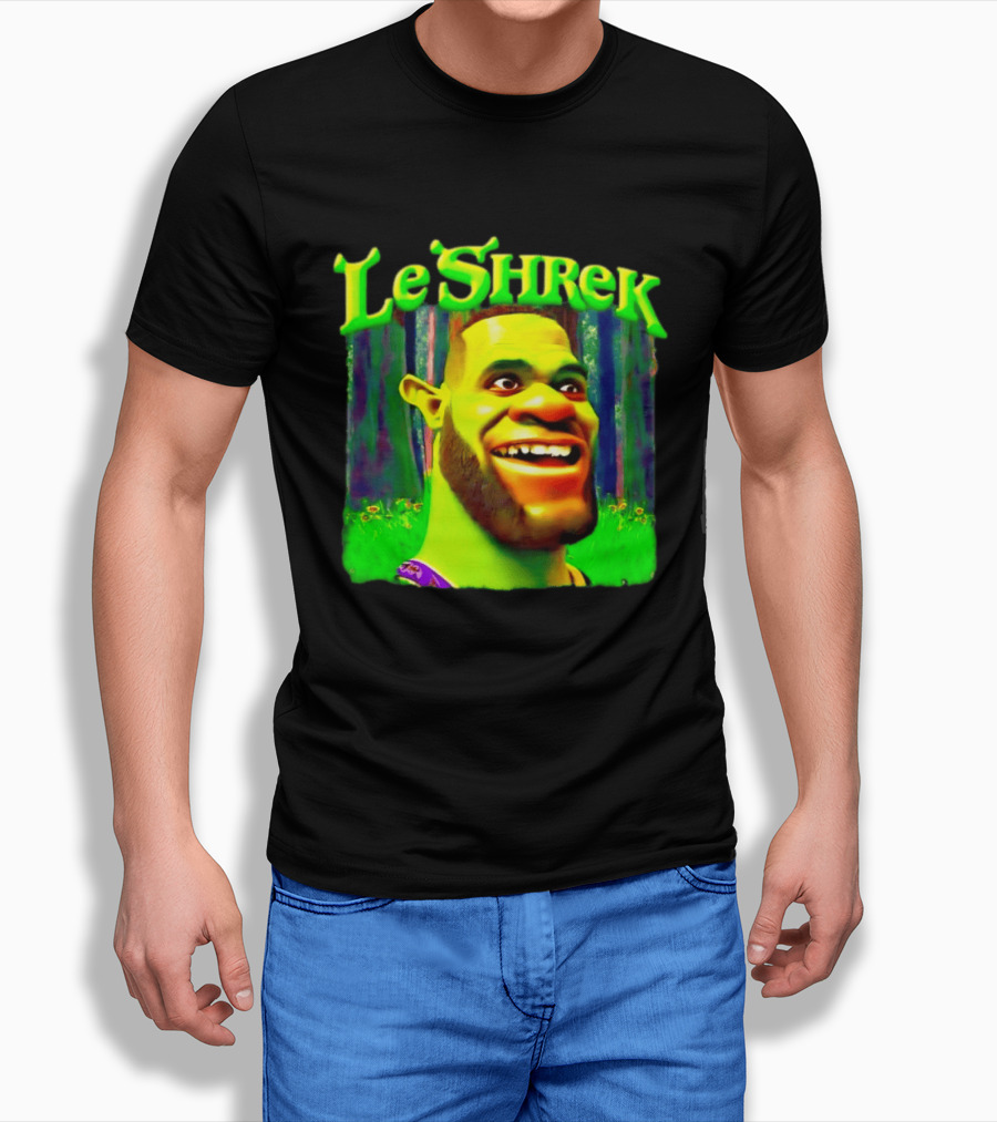 LeShrek LeBron James Philadelphia 76ers Basketball T-Shirt
