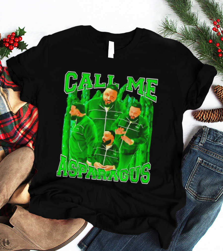 DJ Khaled Call Me Asparagus Music Producer Green Tracksuit T-Shirt