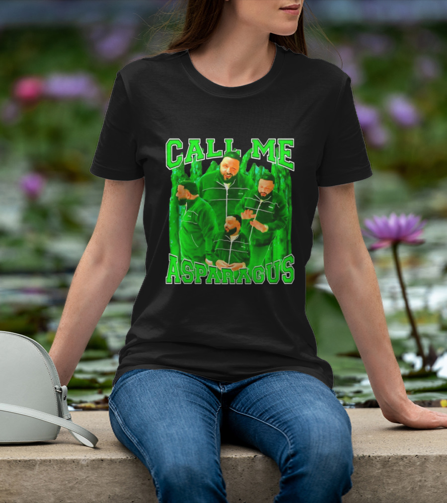 DJ Khaled Call Me Asparagus Music Producer Green Tracksuit T-Shirt