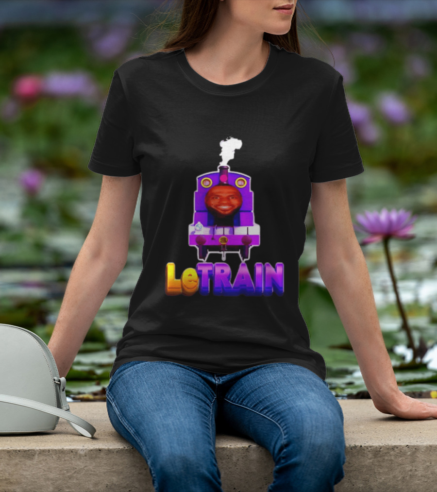 LeBron James LeTrain Meme With Philadelphia 76ers Concept T-Shirt