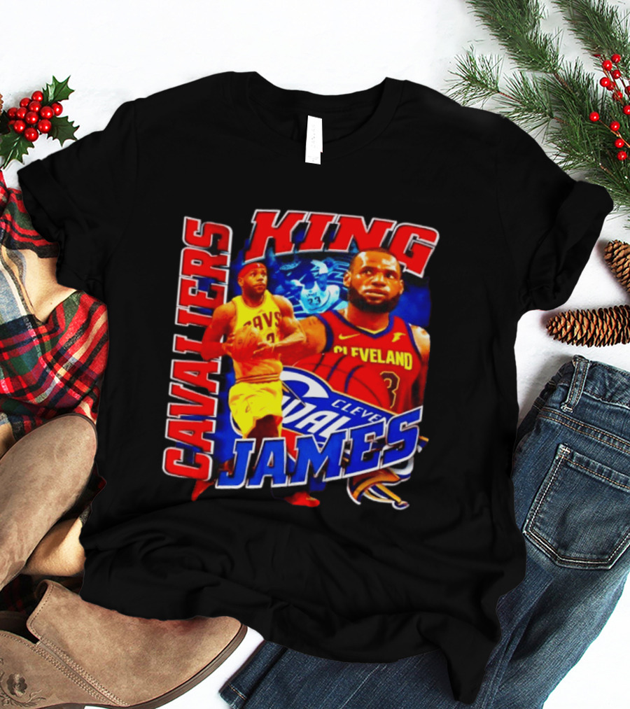 Cleveland Cavaliers King James LeBron Nike NBA Basketball Star T-Shirt