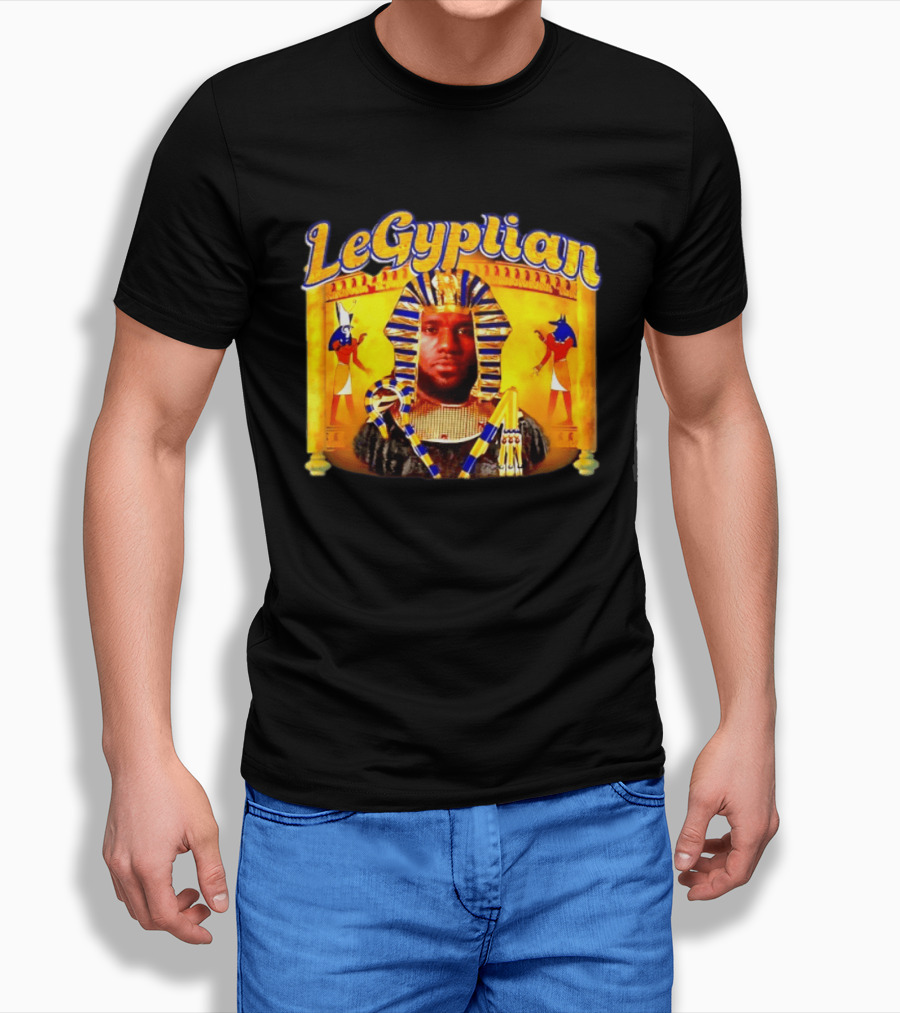 LeBron James LeGyptian Philadelphia 76ers Basketball Meme T-Shirt