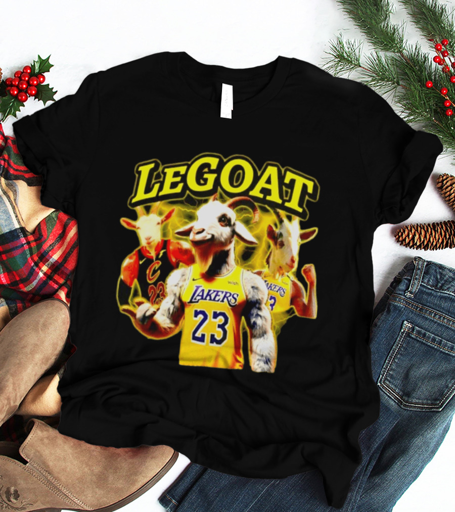 Legoat 23 LeBron James Lakers Cavaliers T-Shirt