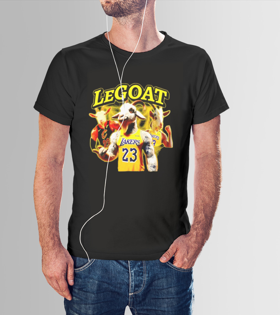 Legoat 23 LeBron James Lakers Cavaliers T-Shirt