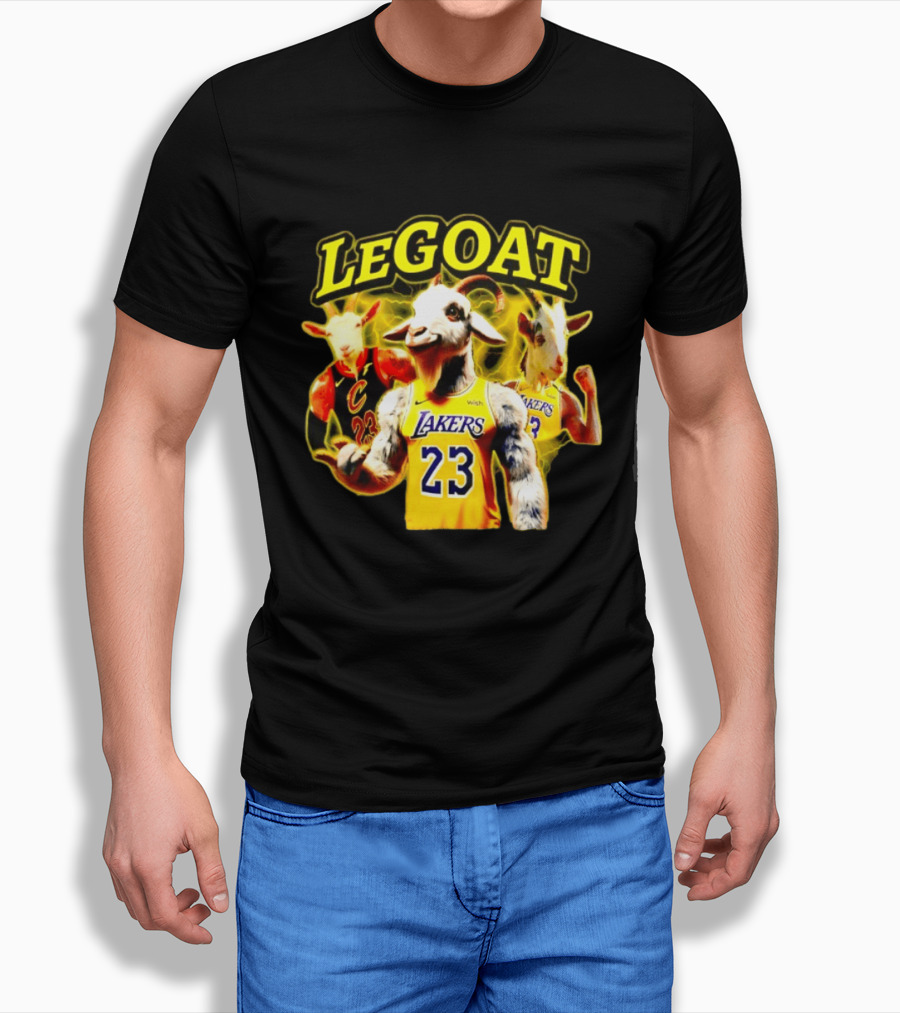Legoat 23 LeBron James Lakers Cavaliers T-Shirt