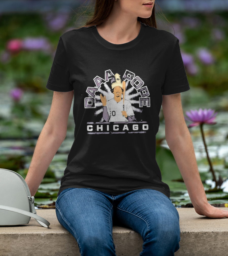 Daaa Pope Chicago South Side Baseball Miguel Vargas T-Shirt