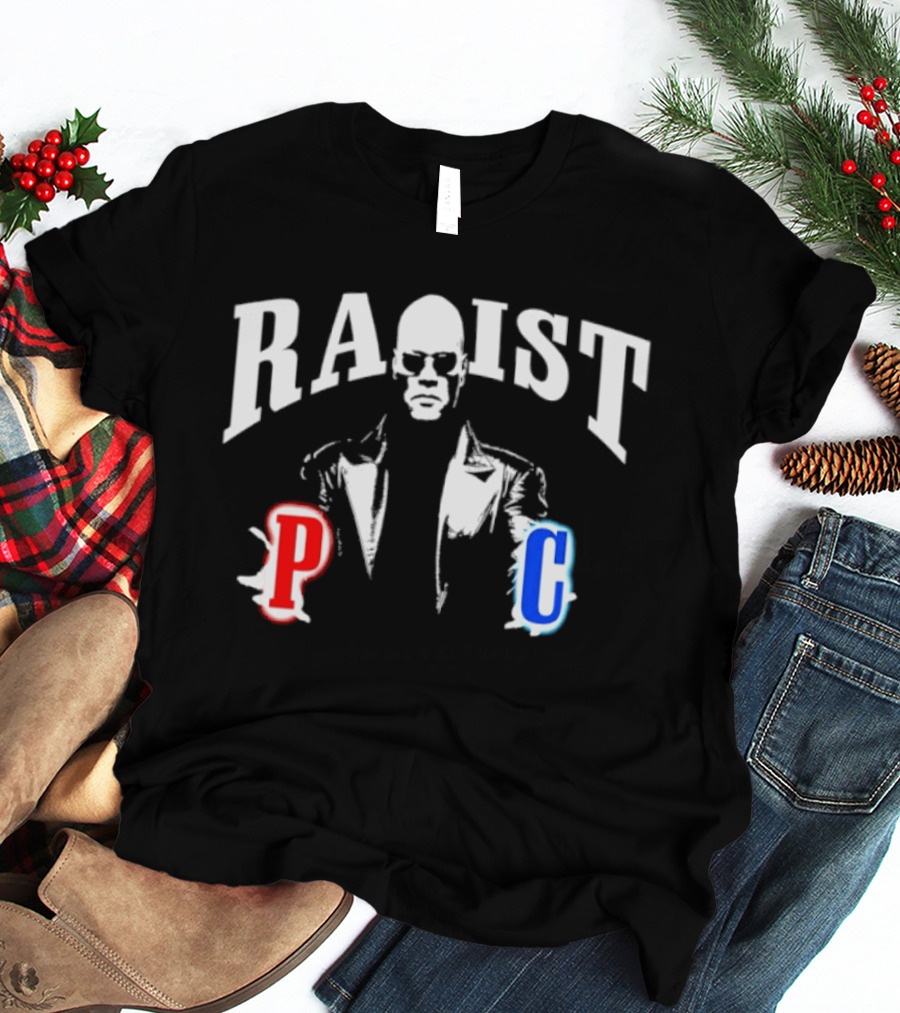Racist PC Morpheus The Matrix Laurence Fishburne T-Shirt