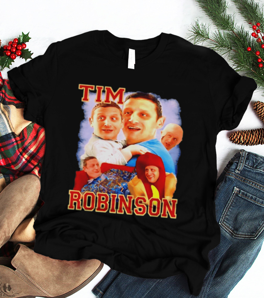 Tim Robinson I Think You Should Leave Collage Hot Dog Suit And More T-Shirt