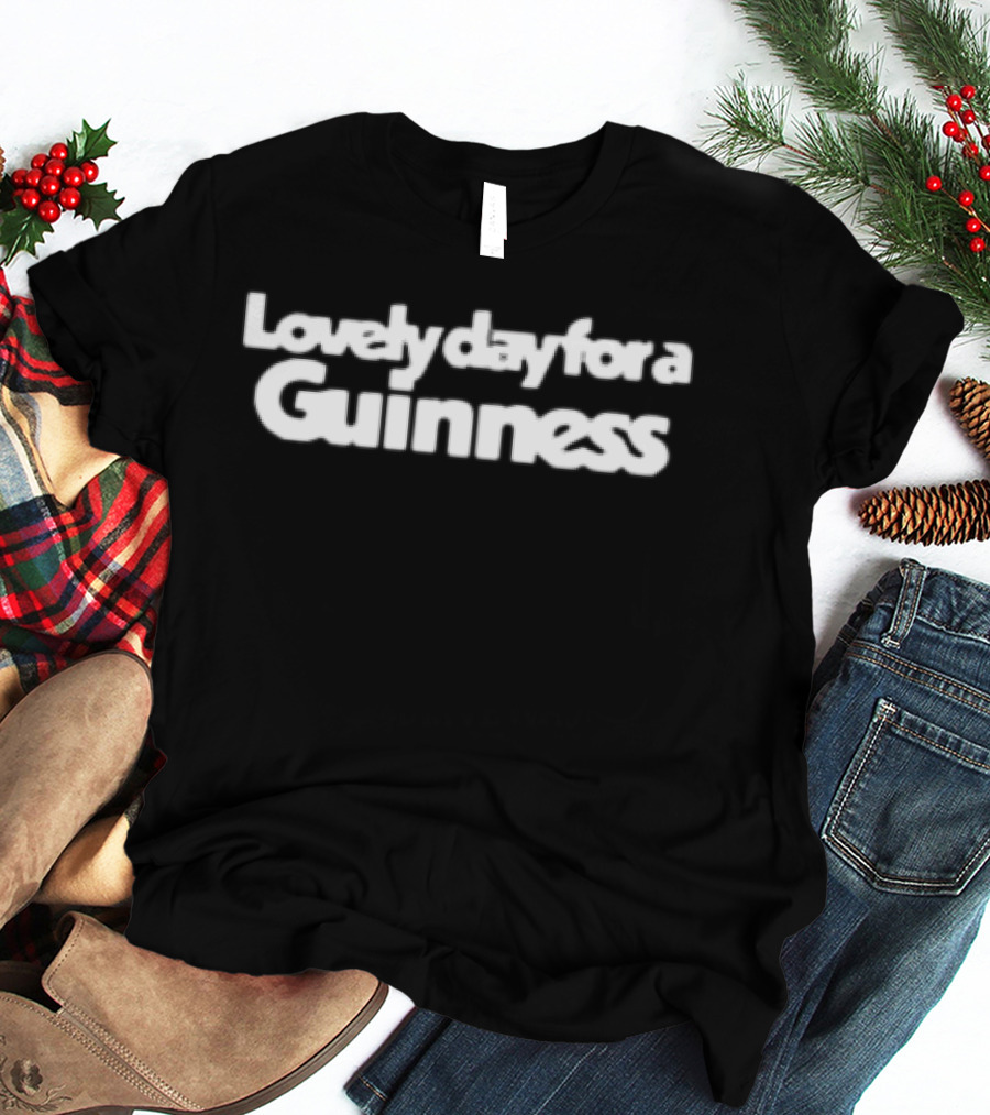 Lovely Day For A Guinness Toucan Coffee 2 Sided T-Shirt