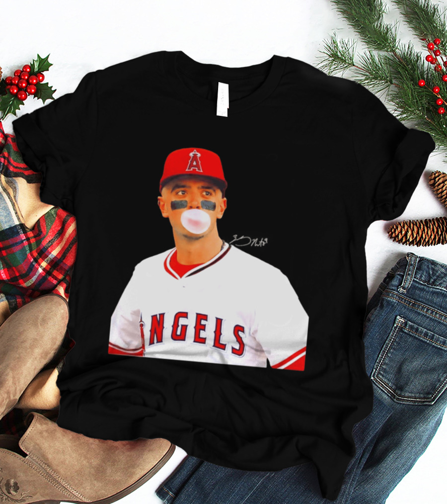 Zach Neto Los Angeles Angels 2026 MLB Season Bubblegum Moment T-Shirt