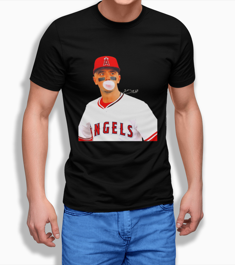 Zach Neto Los Angeles Angels 2026 MLB Season Bubblegum Moment T-Shirt