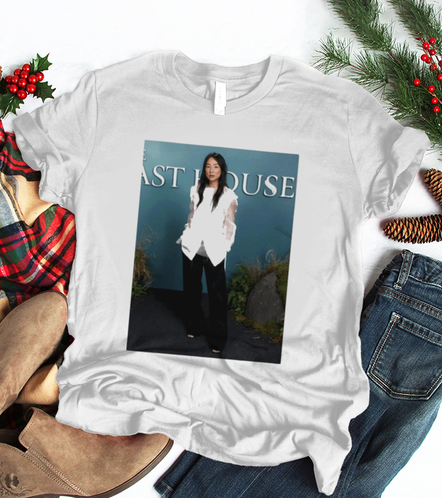 The Last House Fashion Greta Lee The Row T-Shirt