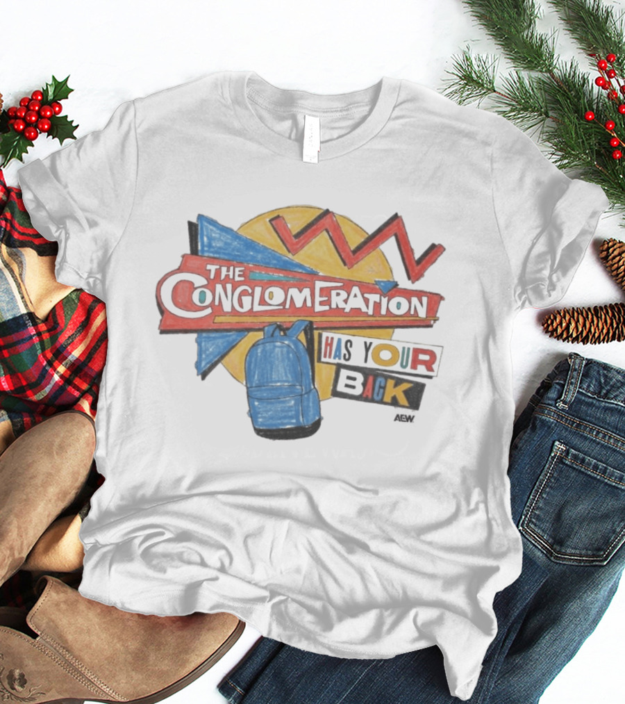 The Conglomeration Has Your Back Backpack T-Shirt