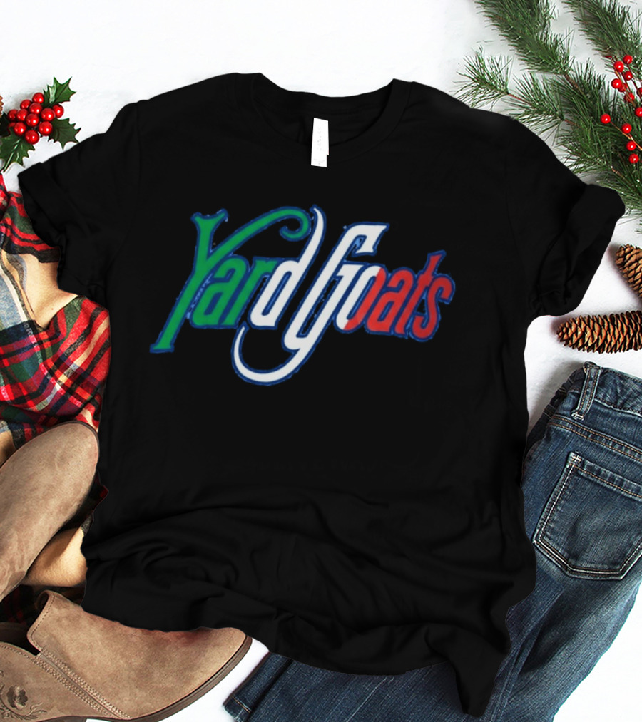Hartford Yard Goats Green White Red Italian Heritage Night T-Shirt