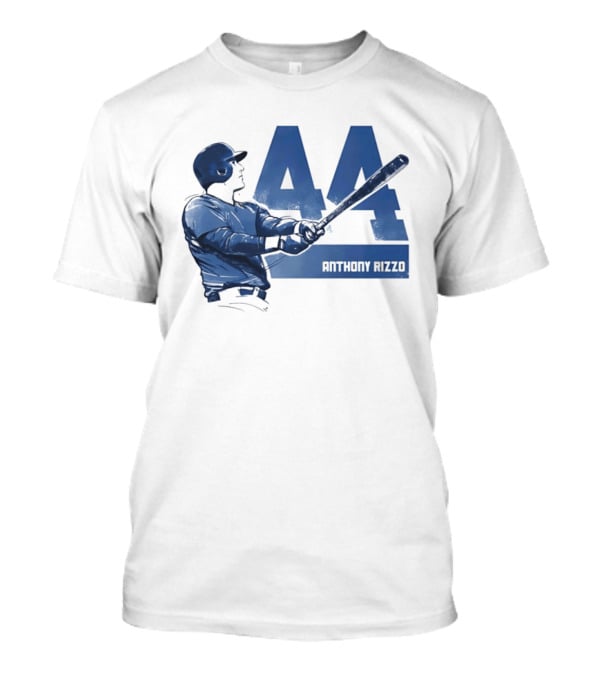 Anthony Rizzo 44 Swing Chicago Cubs Slugger T-Shirt