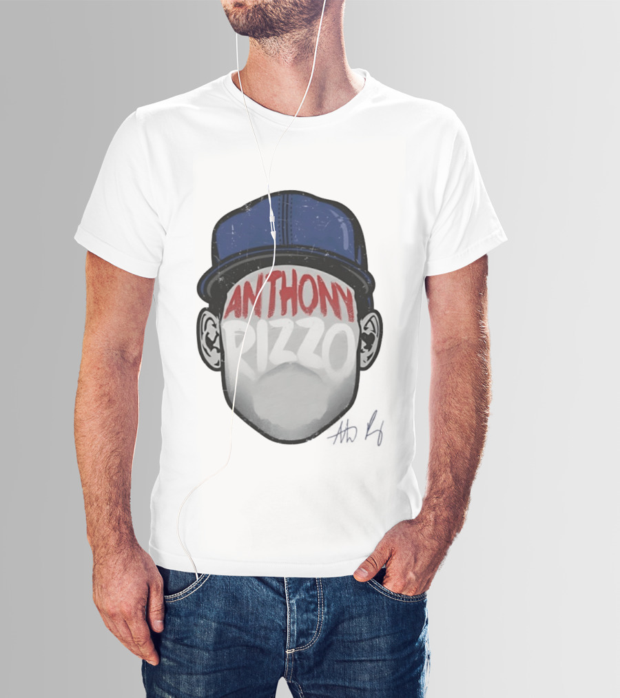 Anthony Rizzo Chicago Cubs Baseball Cap T-Shirt
