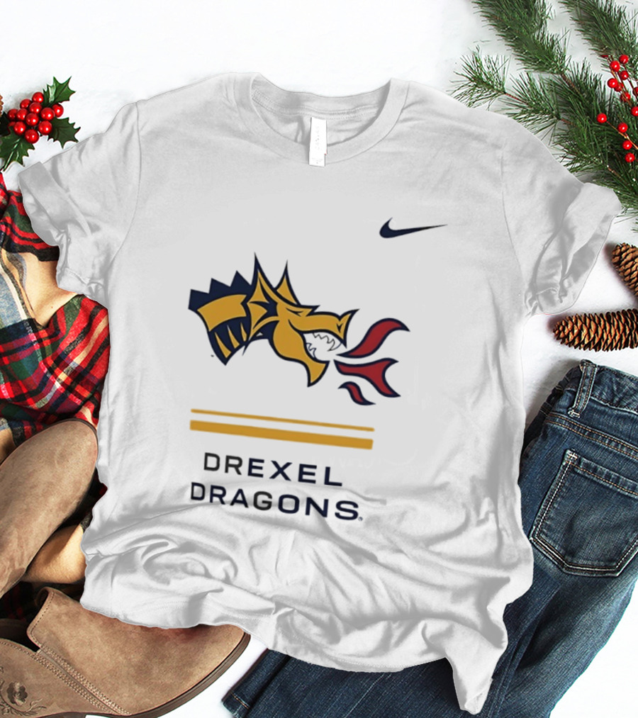 Nike Drexel Dragons NCAA Basketball Official Team T-Shirt