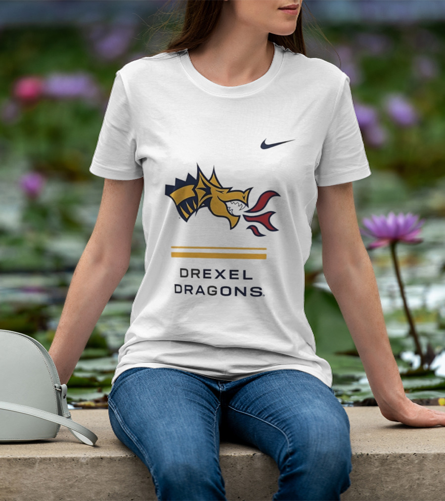 Nike Drexel Dragons NCAA Basketball Official Team T-Shirt