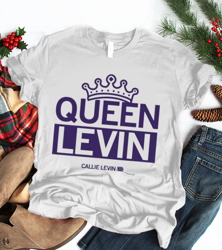 Queen Levin Callie Levin Iowa Hawkeyes Basketball Player T-Shirt