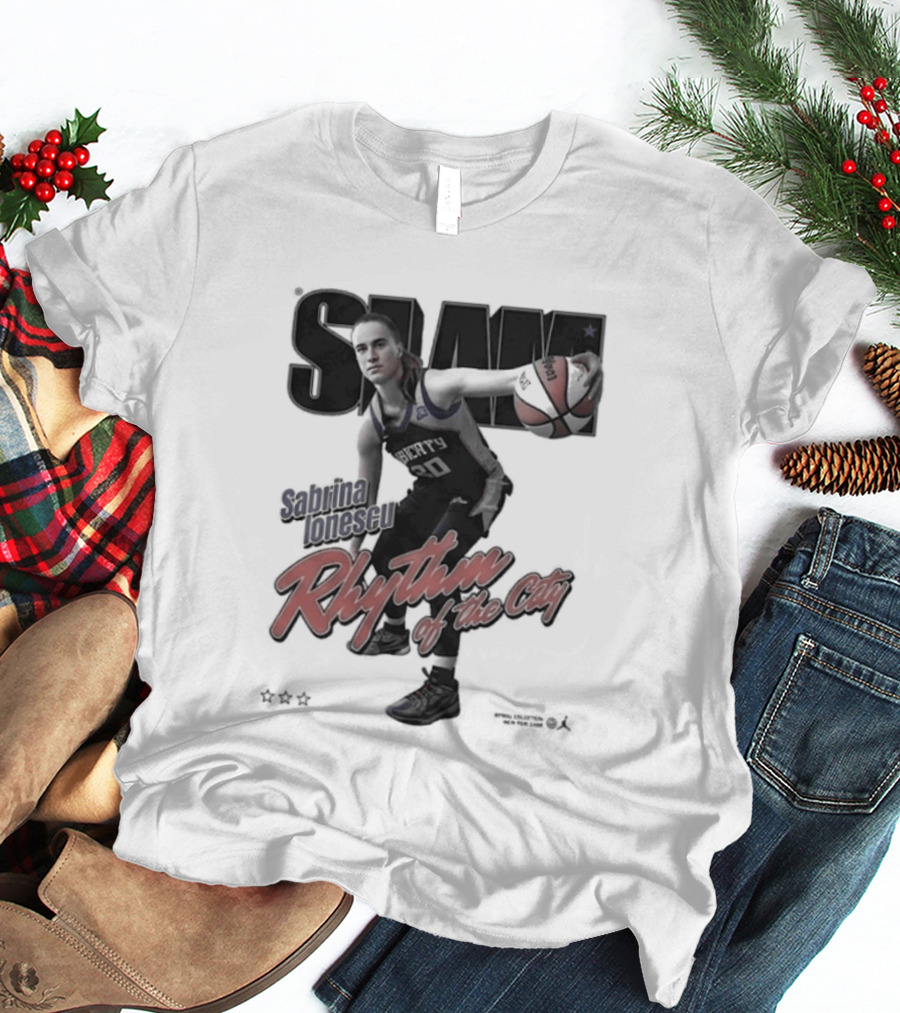 SLAM Sabrina Ionescu Rhythm Of The City T-Shirt