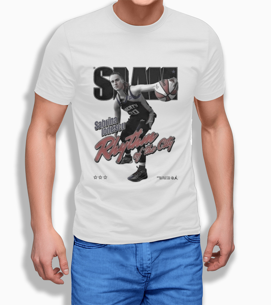 SLAM Sabrina Ionescu Rhythm Of The City T-Shirt