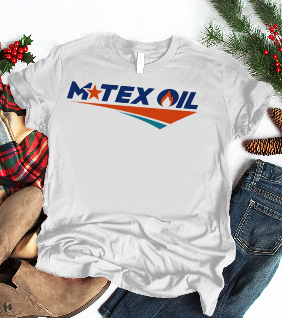Matex Oil Gas Petroleum Brand Star Flame T-Shirt