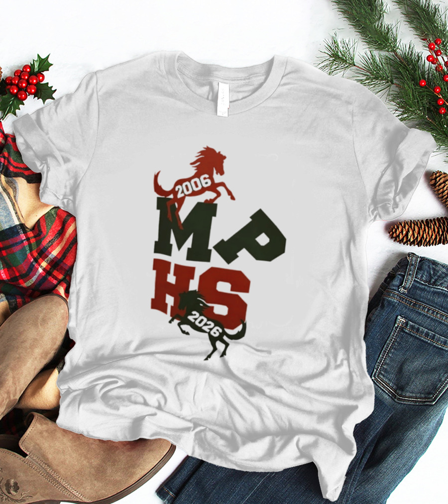 Morgan Park Mustangs MPHS 2006 2026 T-Shirt