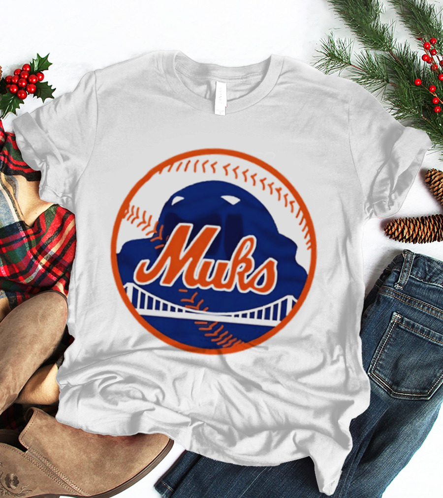 Muks New York Mets Baseball Team T-Shirt