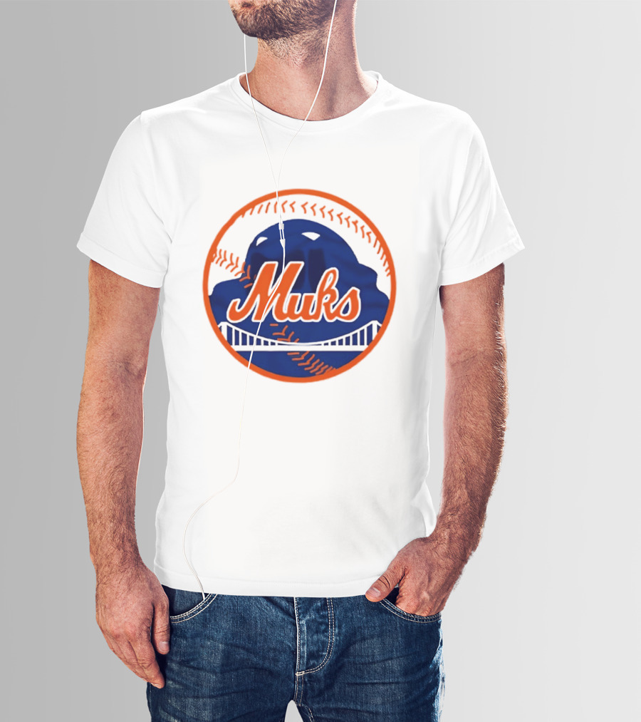 Muks New York Mets Baseball Team T-Shirt