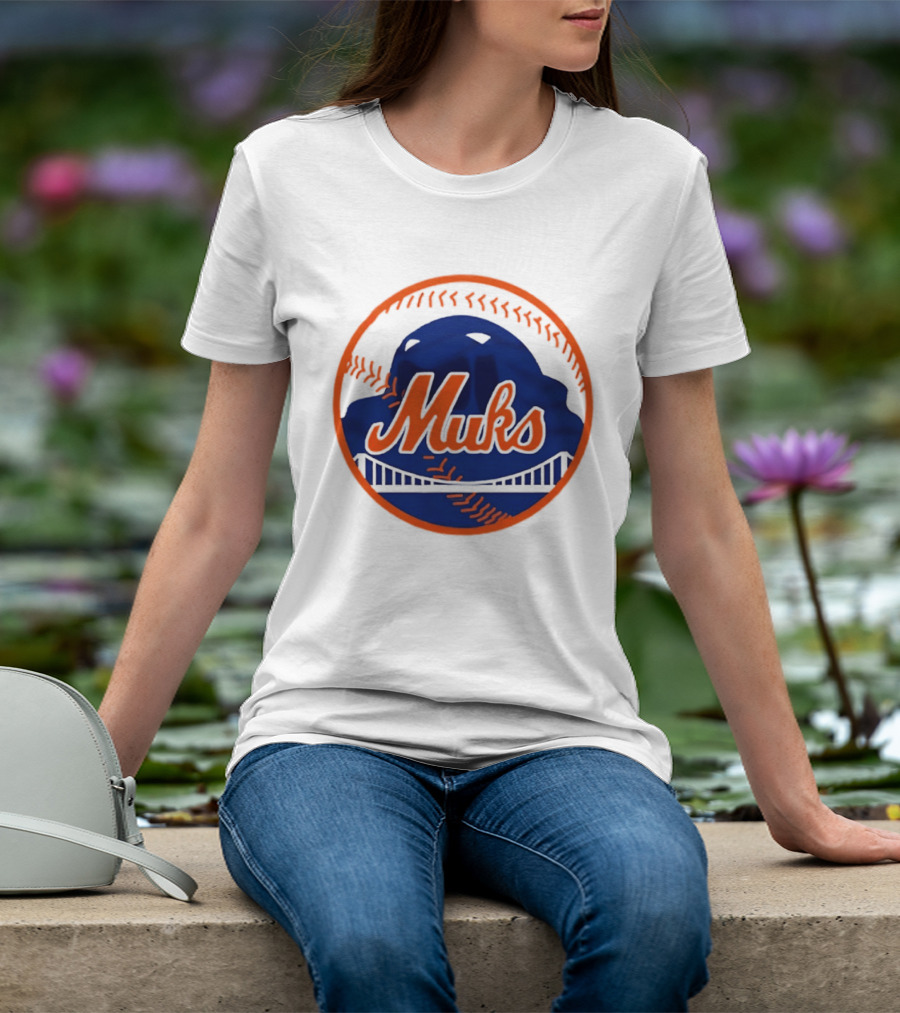 Muks New York Mets Baseball Team T-Shirt