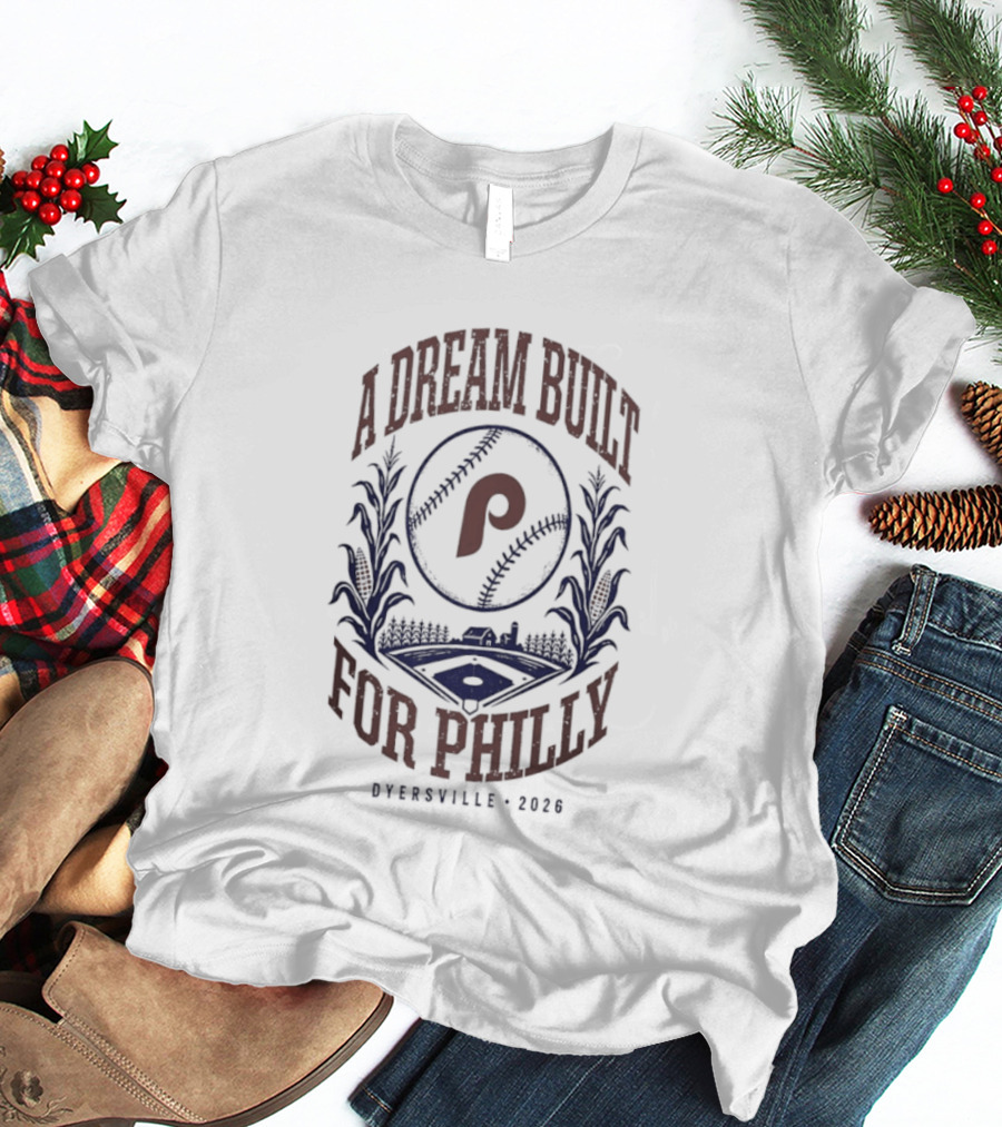 Philadelphia Phillies A Dream Built For Philly Otherville 2026 T-Shirt