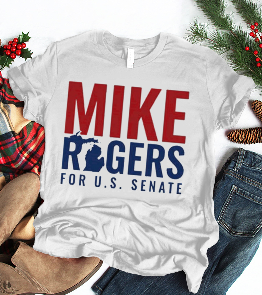 Mike Rogers Michigan For US Senate Election T-Shirt