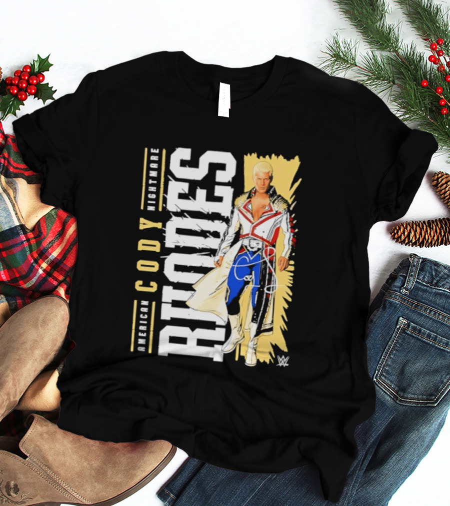 Cody Rhodes American Nightmare WWE Wrestling Iconic Outfit T-Shirt
