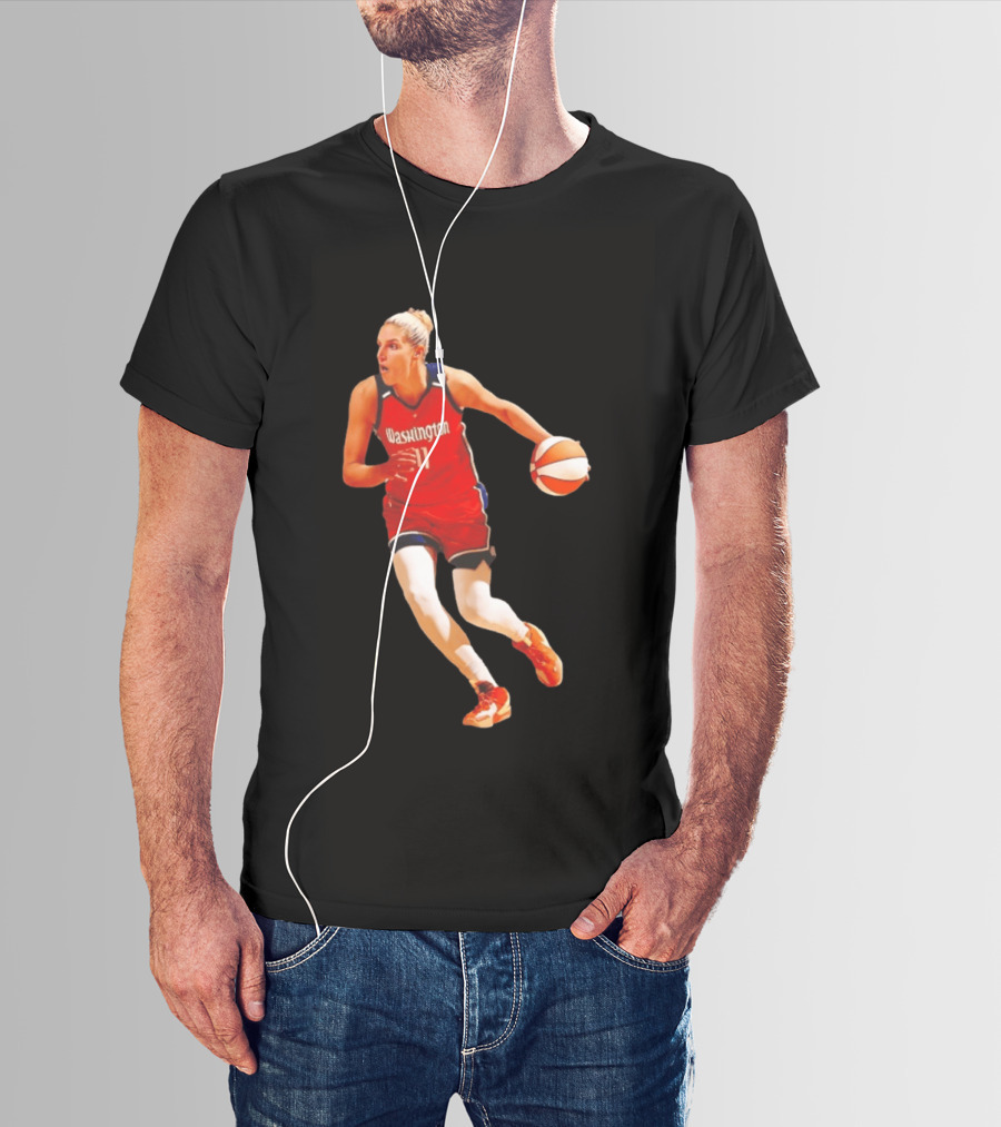 Elena Delle Donne Washington Mystics Basketball Hall Of Fame Player 11 T-Shirt