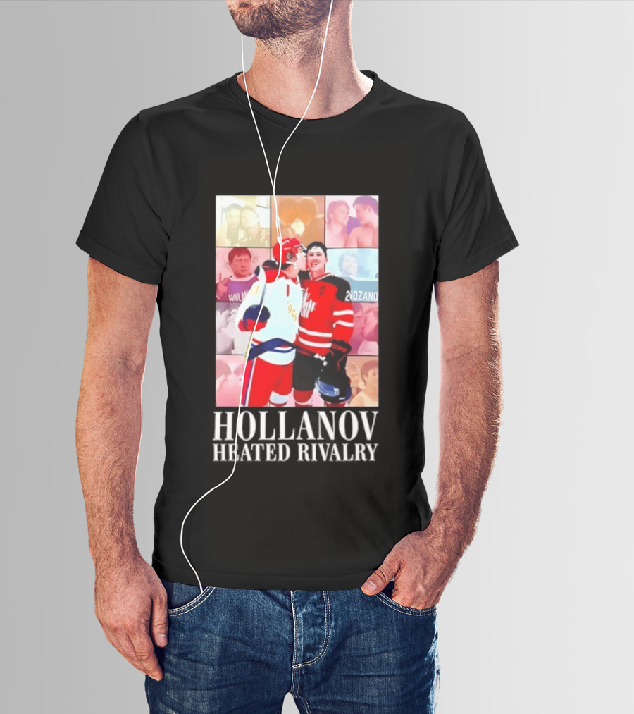Hollanov Heated Rivalry Hockey Romance 90210ando Walliam 993 T-Shirt