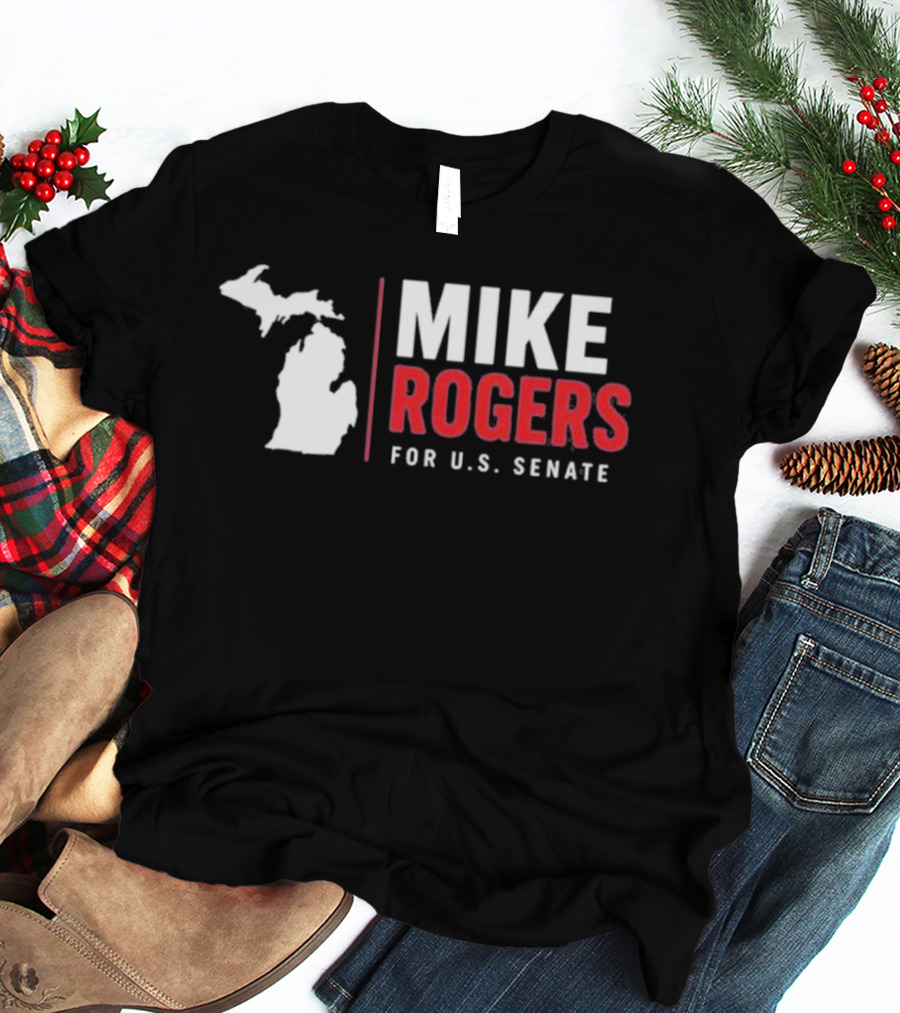 Mike Rogers For U.S. Senate Michigan Campaign T-Shirt