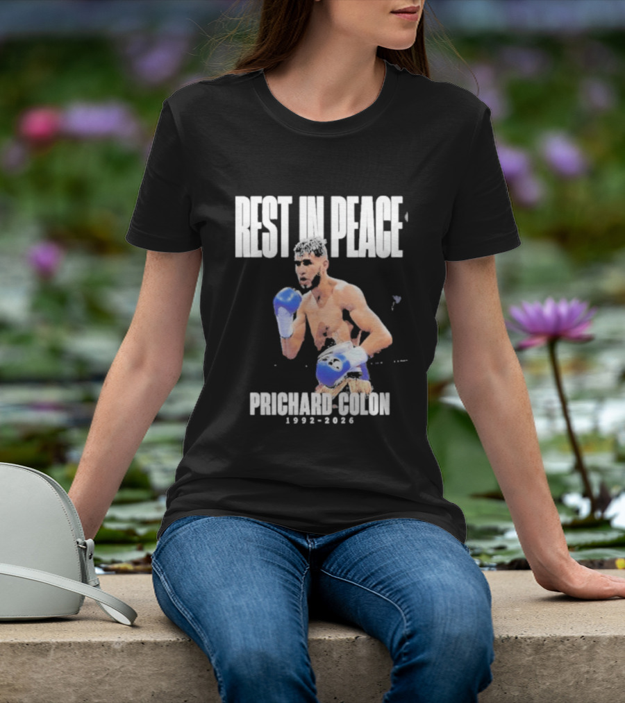 Rest In Peace Prichard Colon 1992 2026 Boxing Gloves T-Shirt