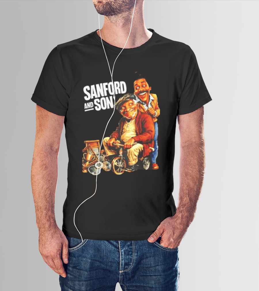 Sanford And Son Redd Foxx 70s Sitcom Classic Comedy T-Shirt