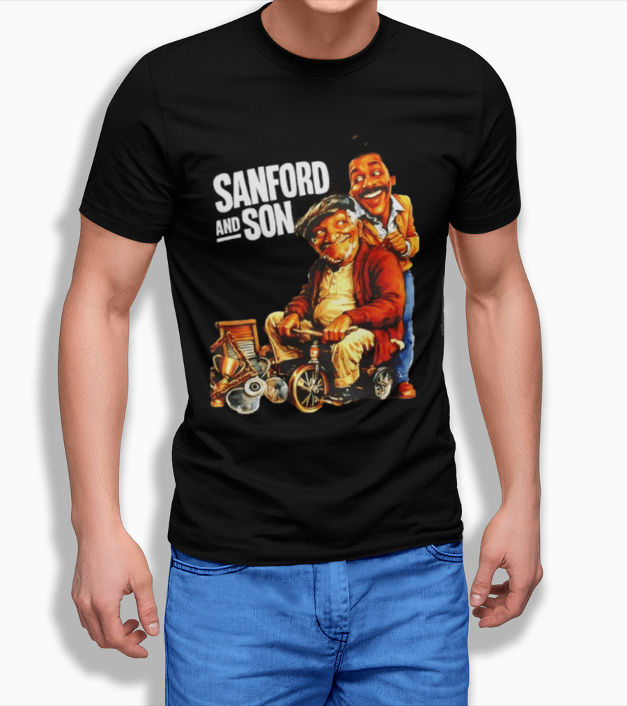 Sanford And Son Redd Foxx 70s Sitcom Classic Comedy T-Shirt