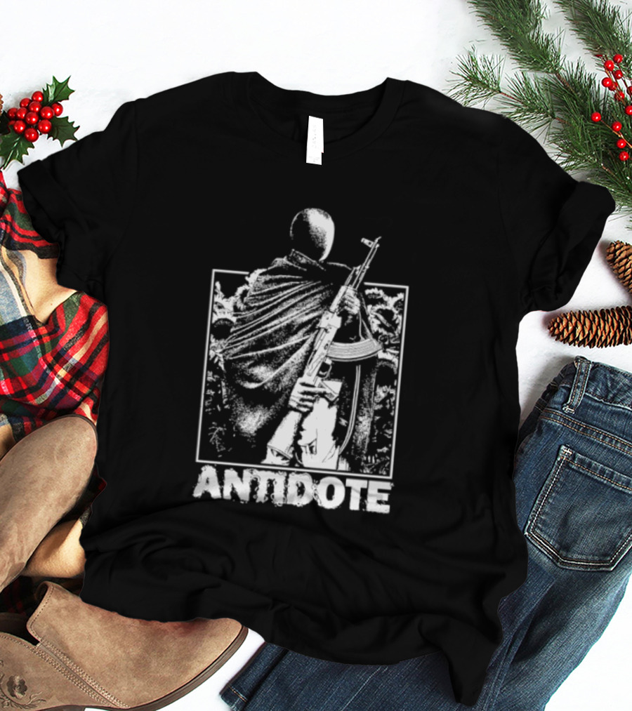 Antidote AK 47 Sunflower Streetwear T-Shirt