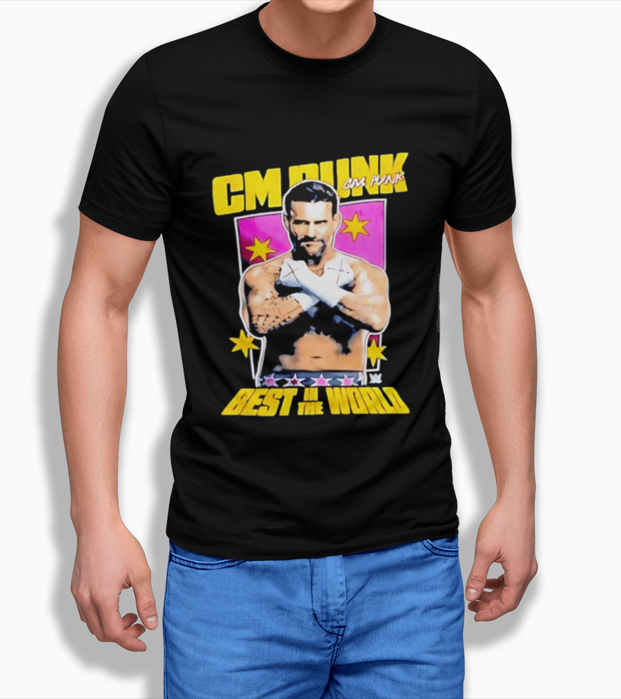 Cm Punk Best In The World WWE Wrestling T-Shirt