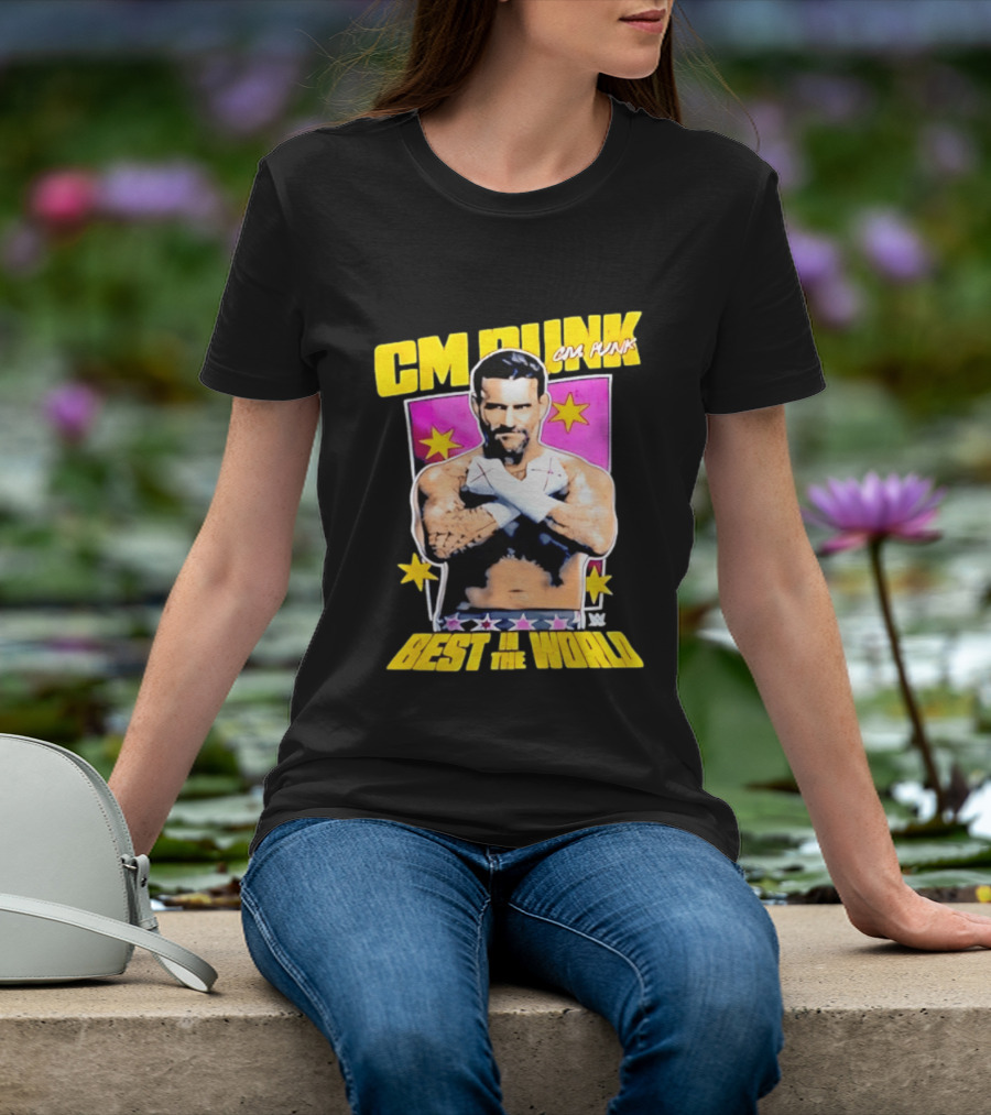 Cm Punk Best In The World WWE Wrestling T-Shirt