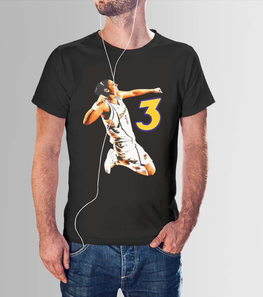 Diana Taurasi 3 Phoenix Mercury Basketball Legend Iconic Celebration T-Shirt