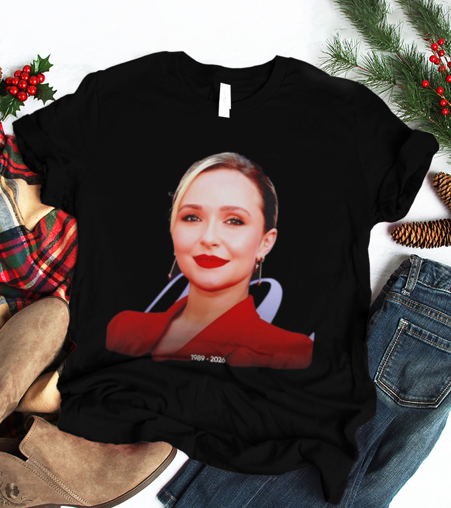 In Memory Of Hayden Panettiere 1989 2026 T-Shirt
